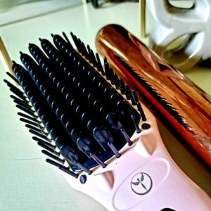 L'ange 32mm Titanium Wand and Straightening Brush